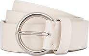 Vince Flat Ring Leather Belt