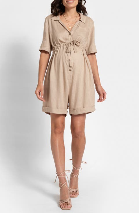 Utility Maternity/Nursing Romper