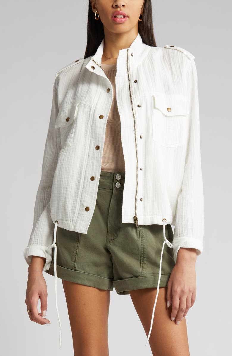 Rails Collins Organic Cotton Military Jacket, Alternate, color,