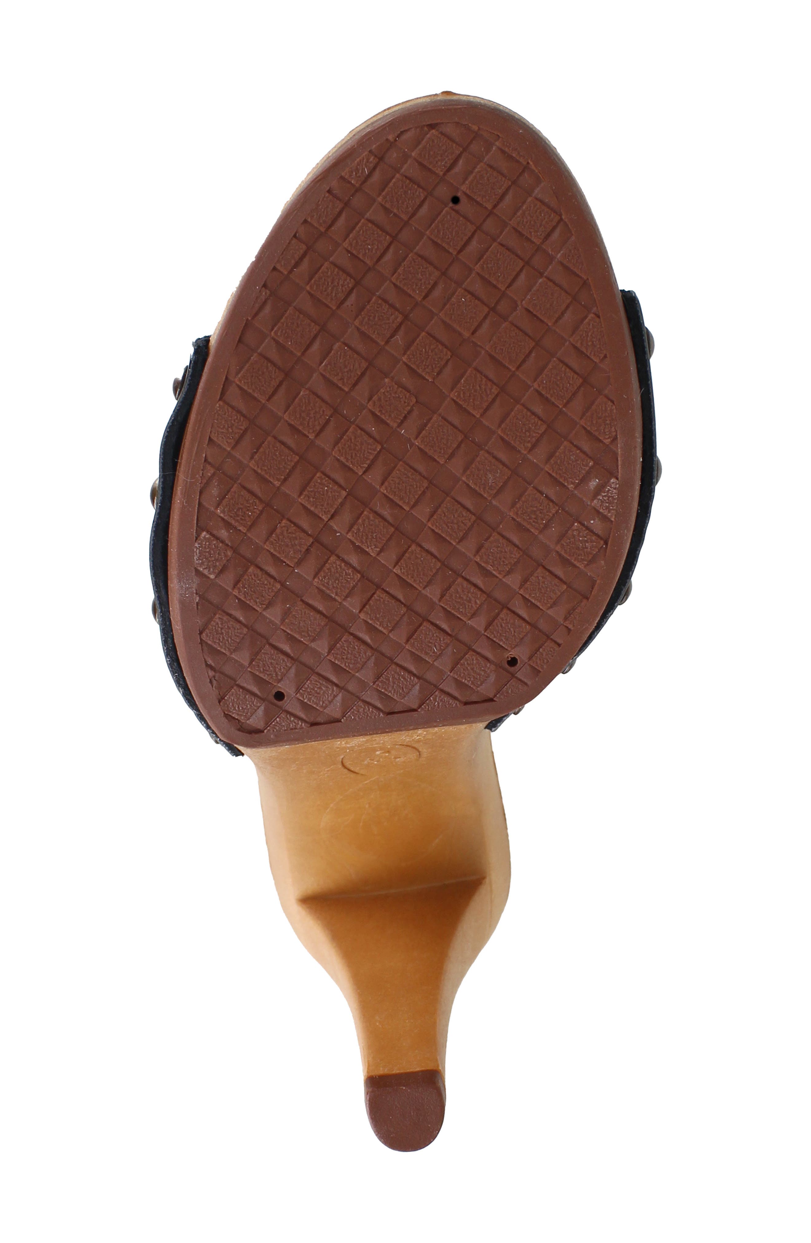 Candie
s Antonella Platform Sandal, Alternate, color, Black Patent