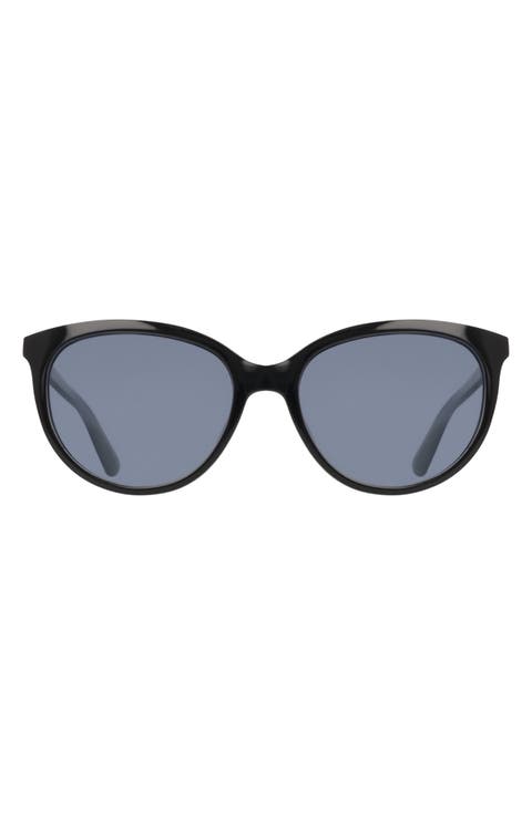 58mm Oval Sunglasses