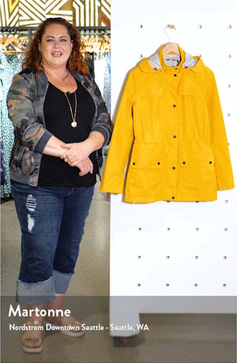 Drizzel Waterproof Hooded Raincoat, sales video thumbnail