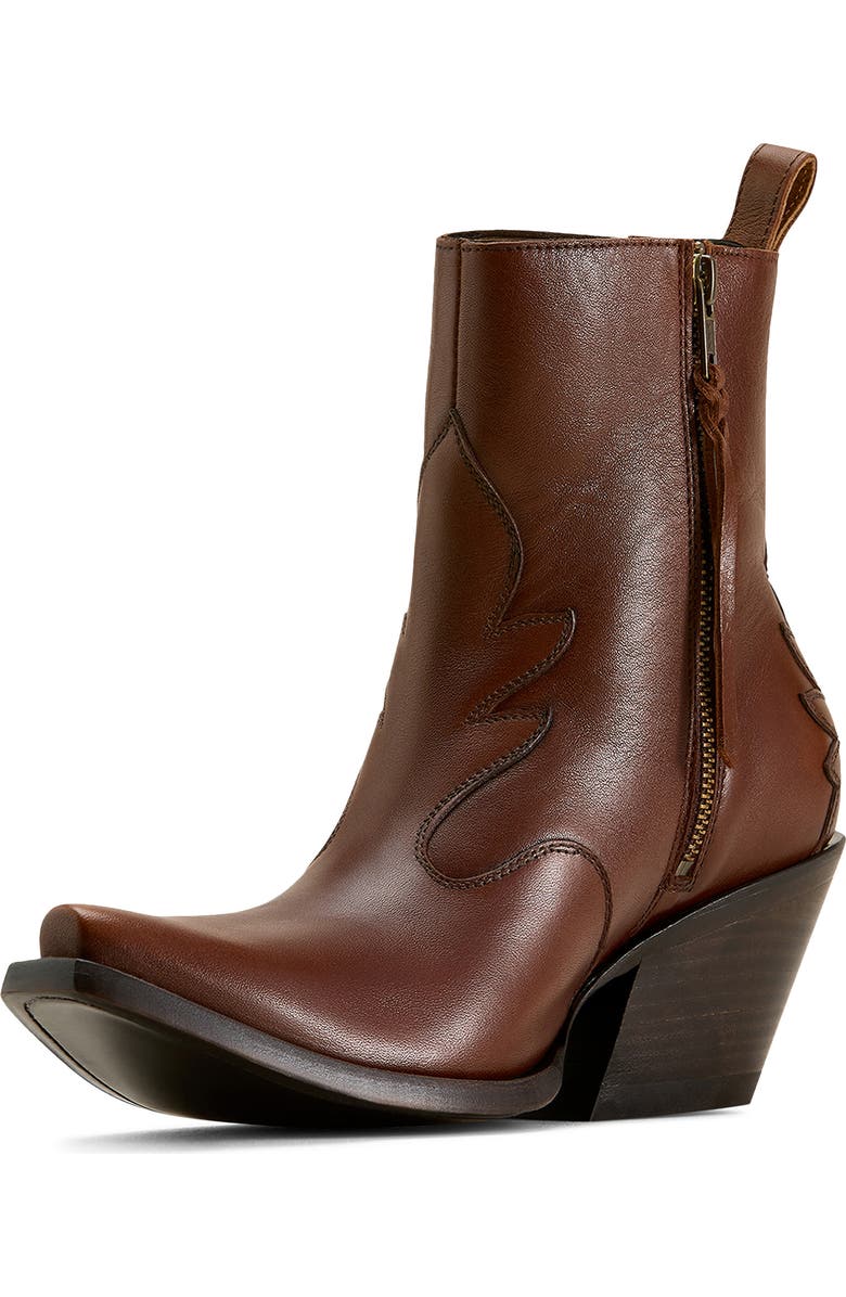 Ariat Jade X Toe Cowyboy Boot, Alternate, color, Vintage Amberwood