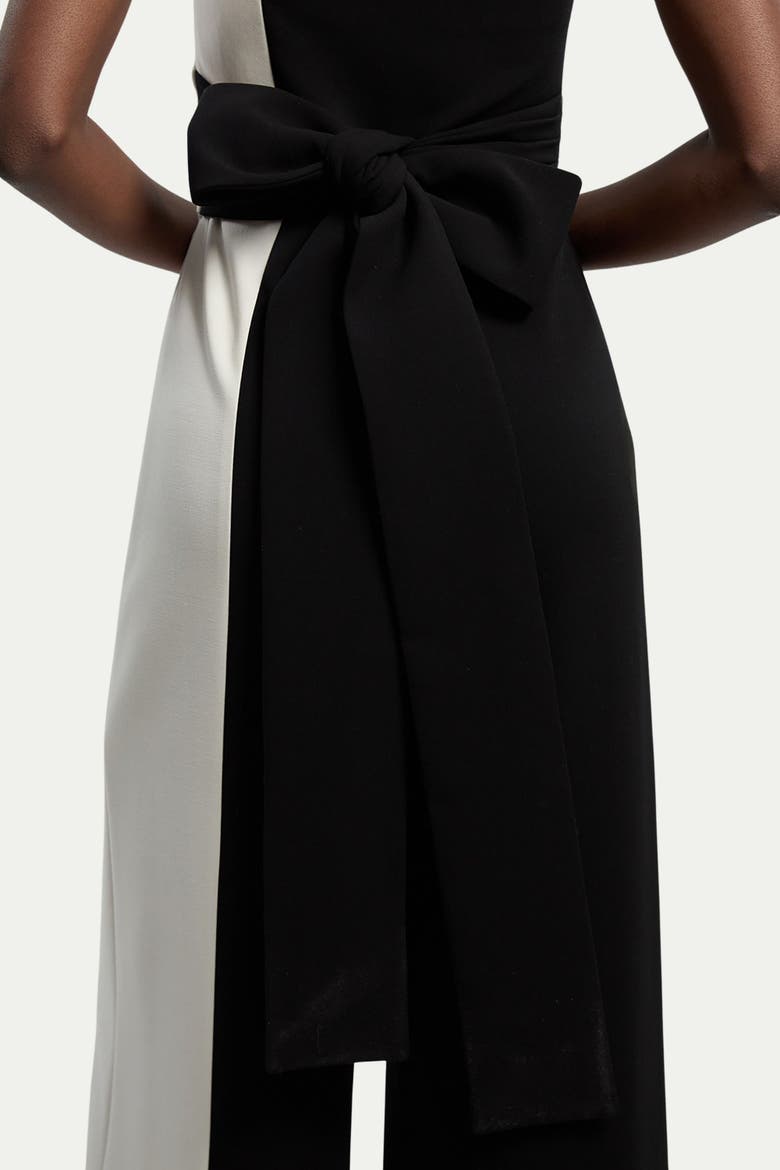 Soft Tailored Bandeau Jumpsuit, Alternate, color, Mono