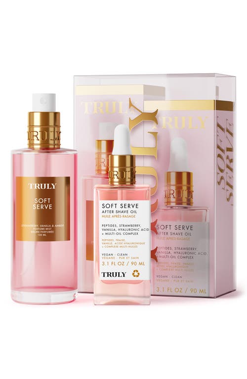 Truly Beauty Soft Serve Set $72 Value In Transparent