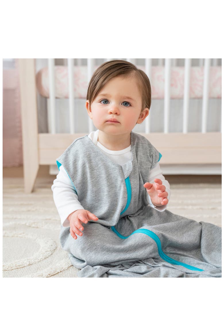 SleepSack™ Ideal Temp Swaddle, Alternate, color, HEATHER GREY