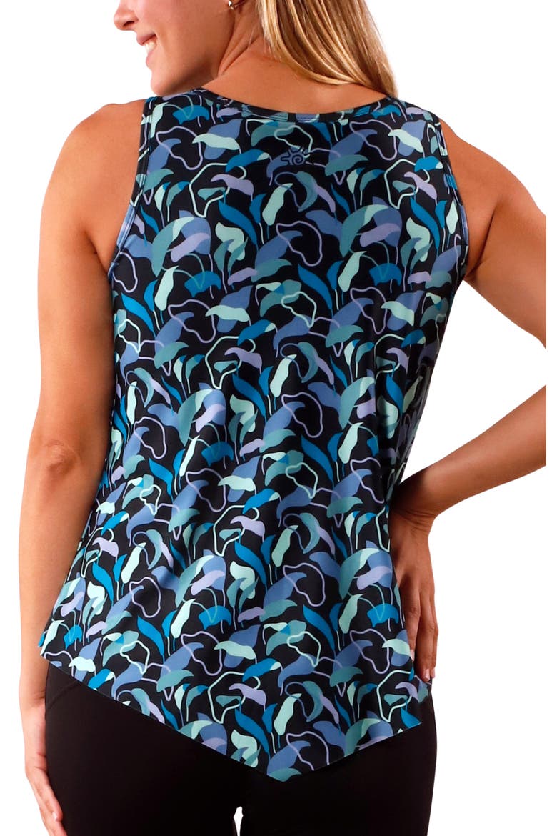 Swing Tank Top, Alternate, color, Evening Leaves