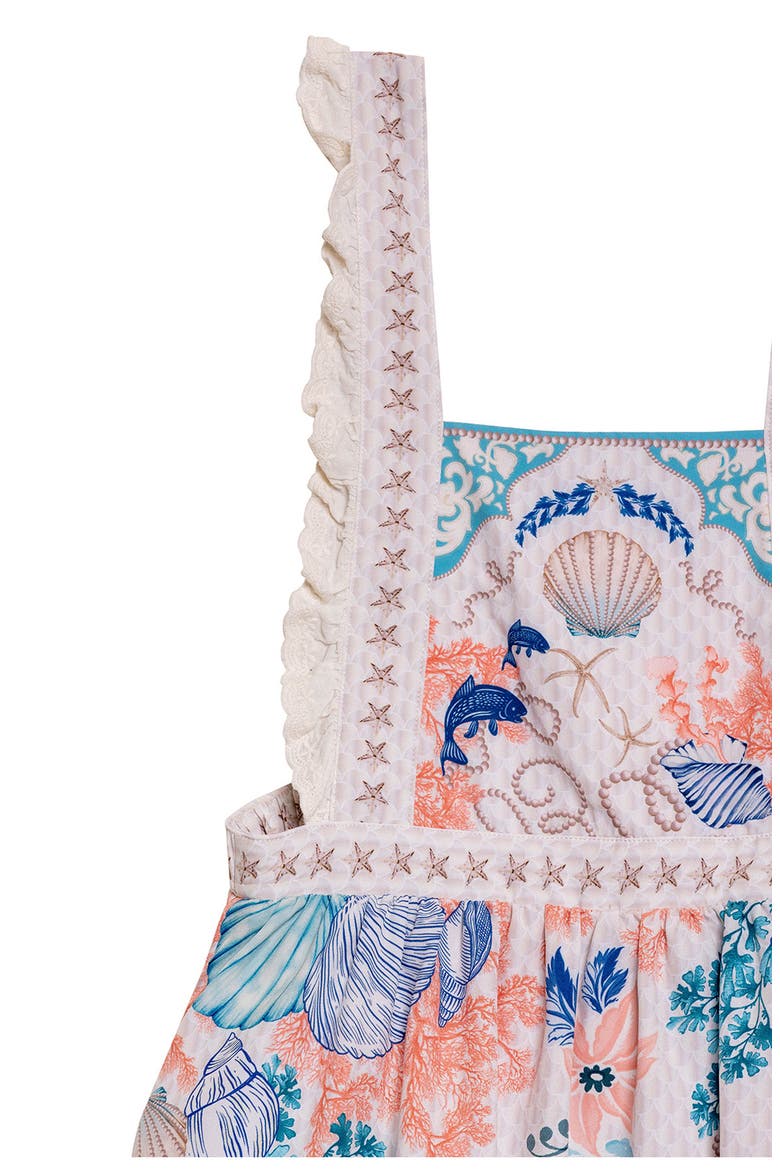 Kids' Valery Ruffle Sundress, Alternate, color, BLUE