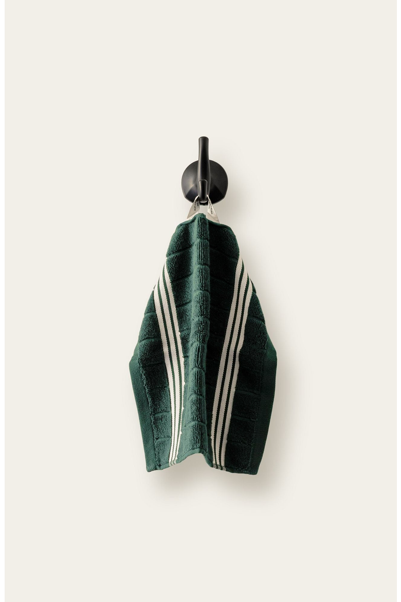 Nautilus 2-Piece Washcloth Set, Alternate, color, Verdant & Ecru