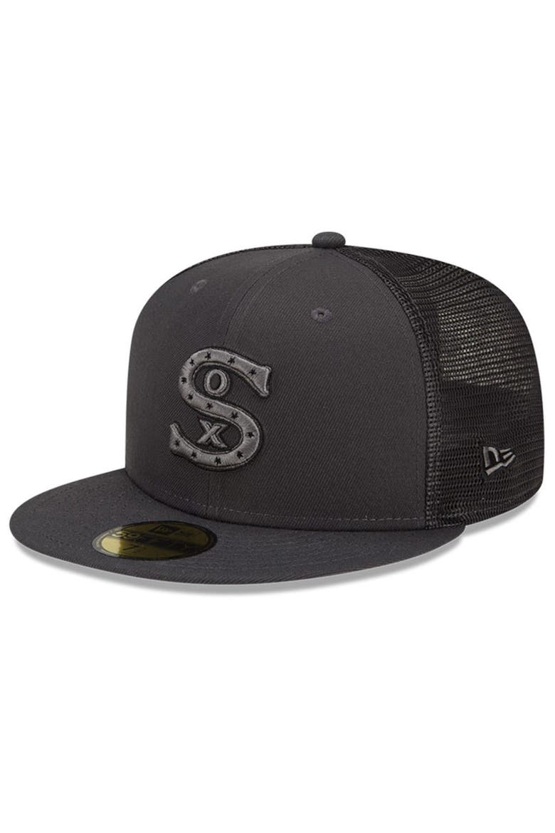 Men's New Era Graphite Chicago White Sox 2022 Batting Practice 59FIFTY Fitted Hat, Main, color, Graphite