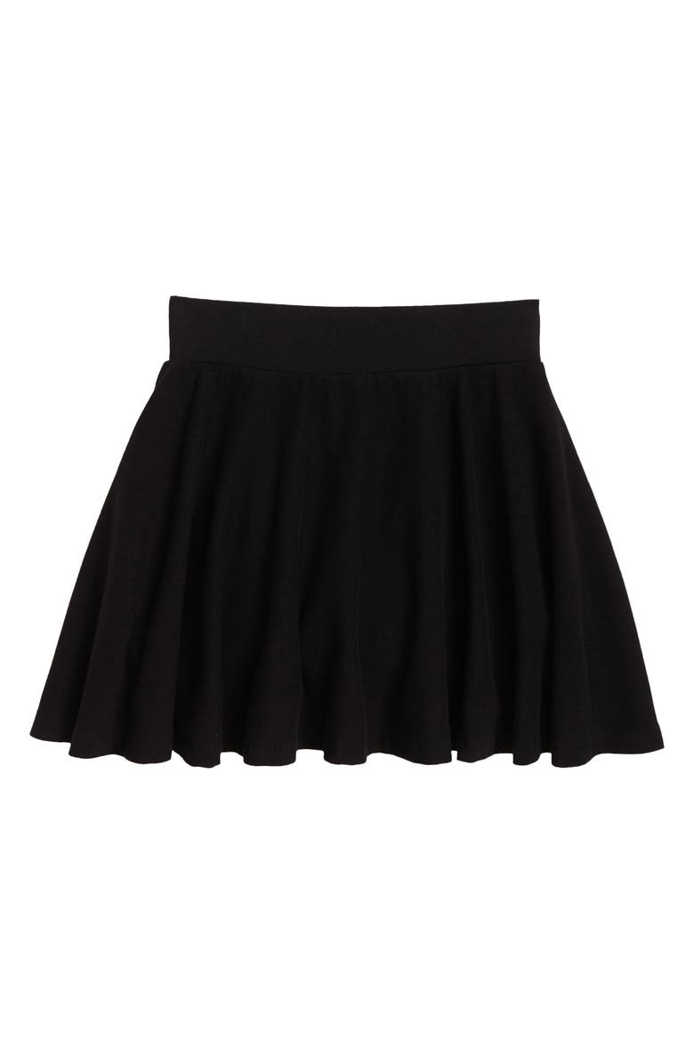 Nordstrom Kids' Organic Cotton Knit Skater Skirt, Main, color, 