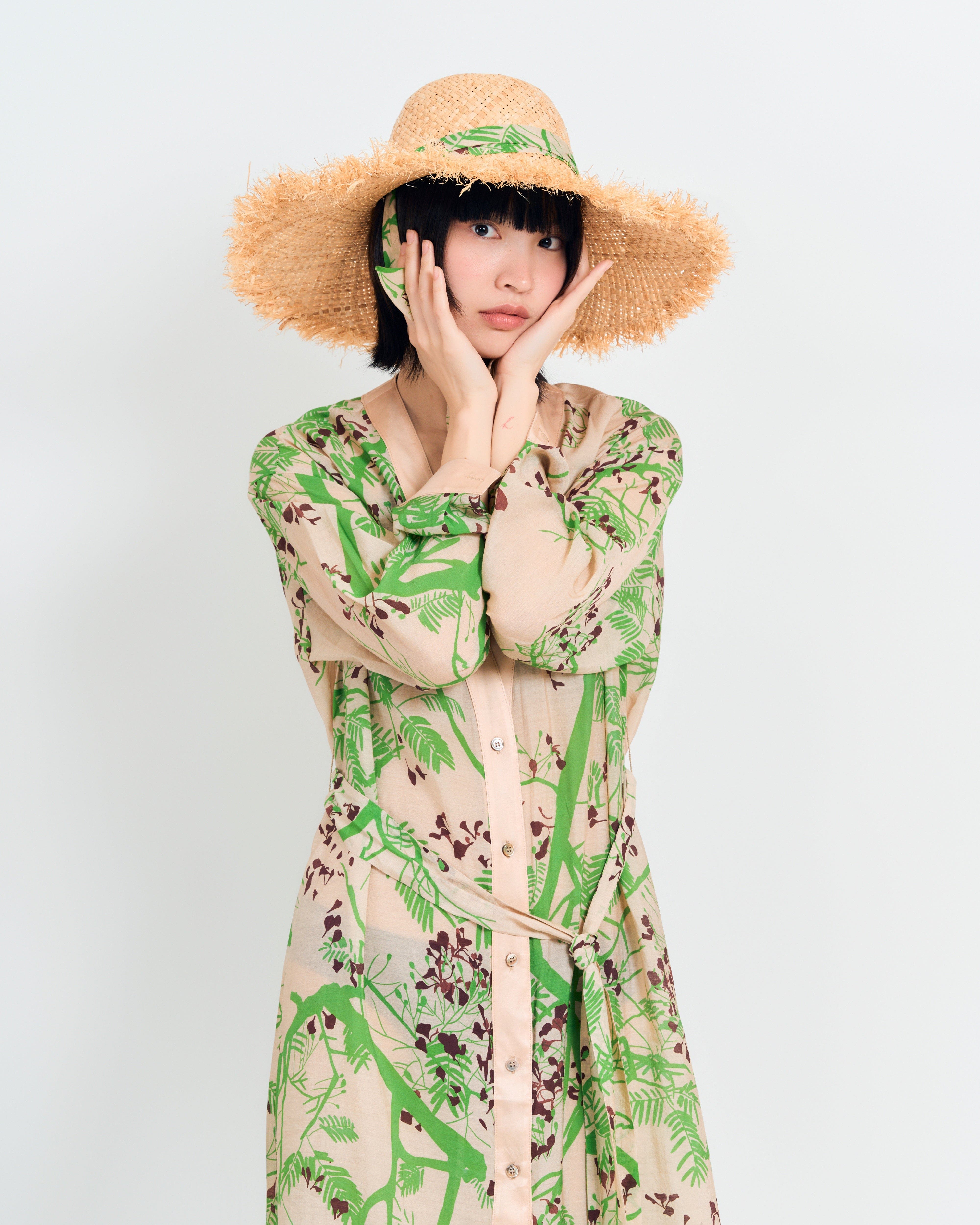 "Coco Dream" Belted Kaftan Dress - image 2