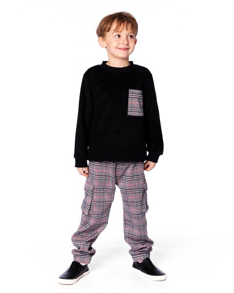 Plaid Cargo Pant (Baby)