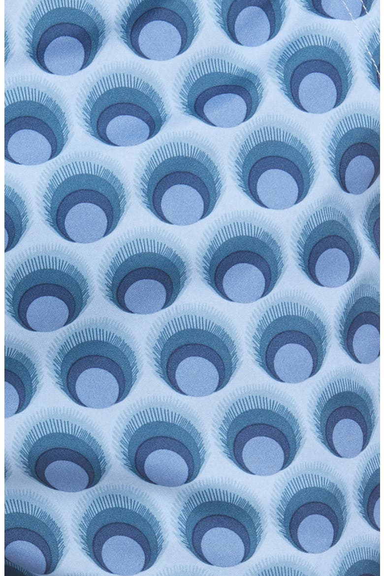 Men's Totley Geometric Swim Trunks, Alternate, color, LIGHT BLUE