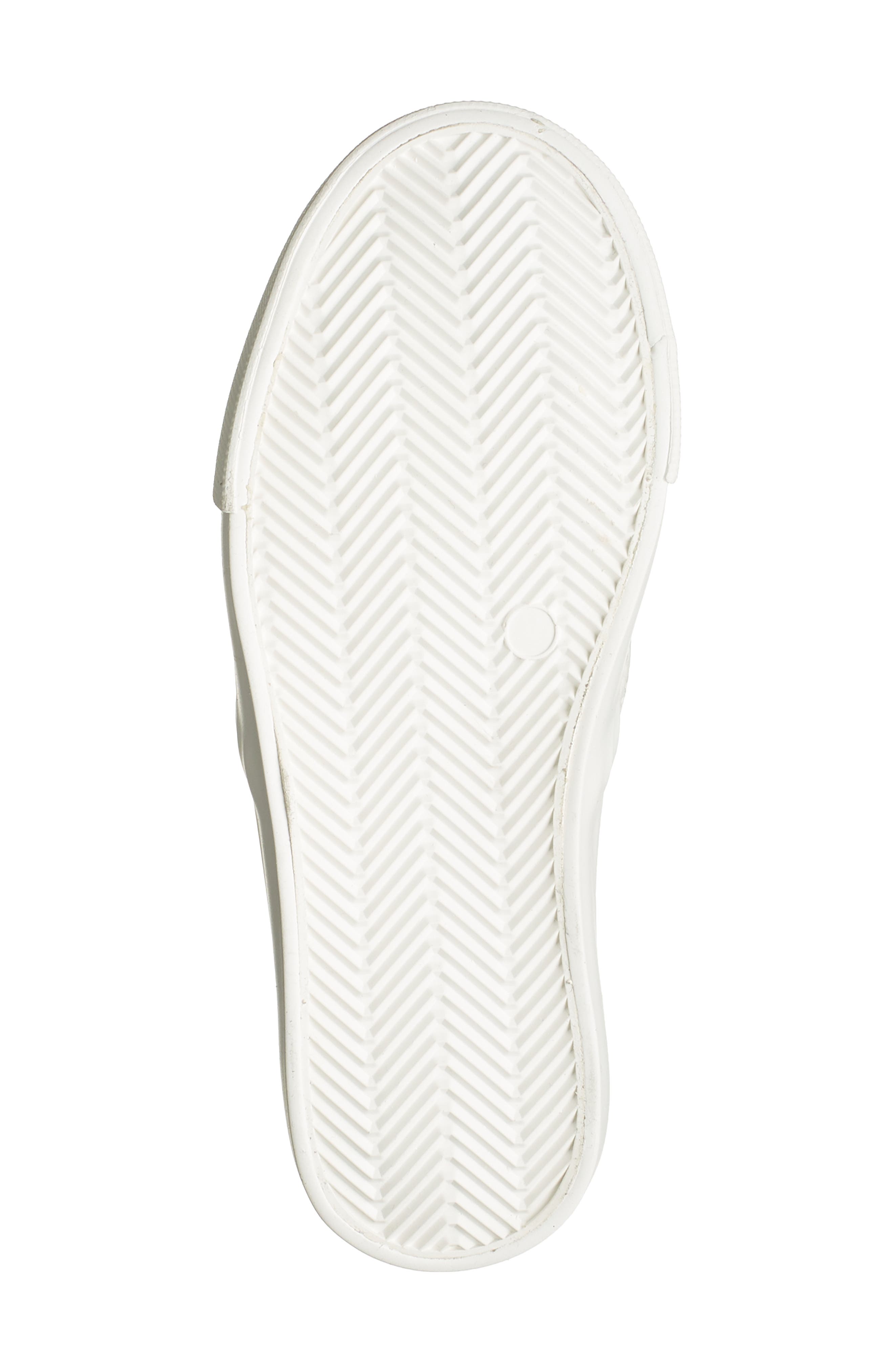 OLIVIA MILLER Glitter Flower Slip-On Sneakers, Alternate, color, 