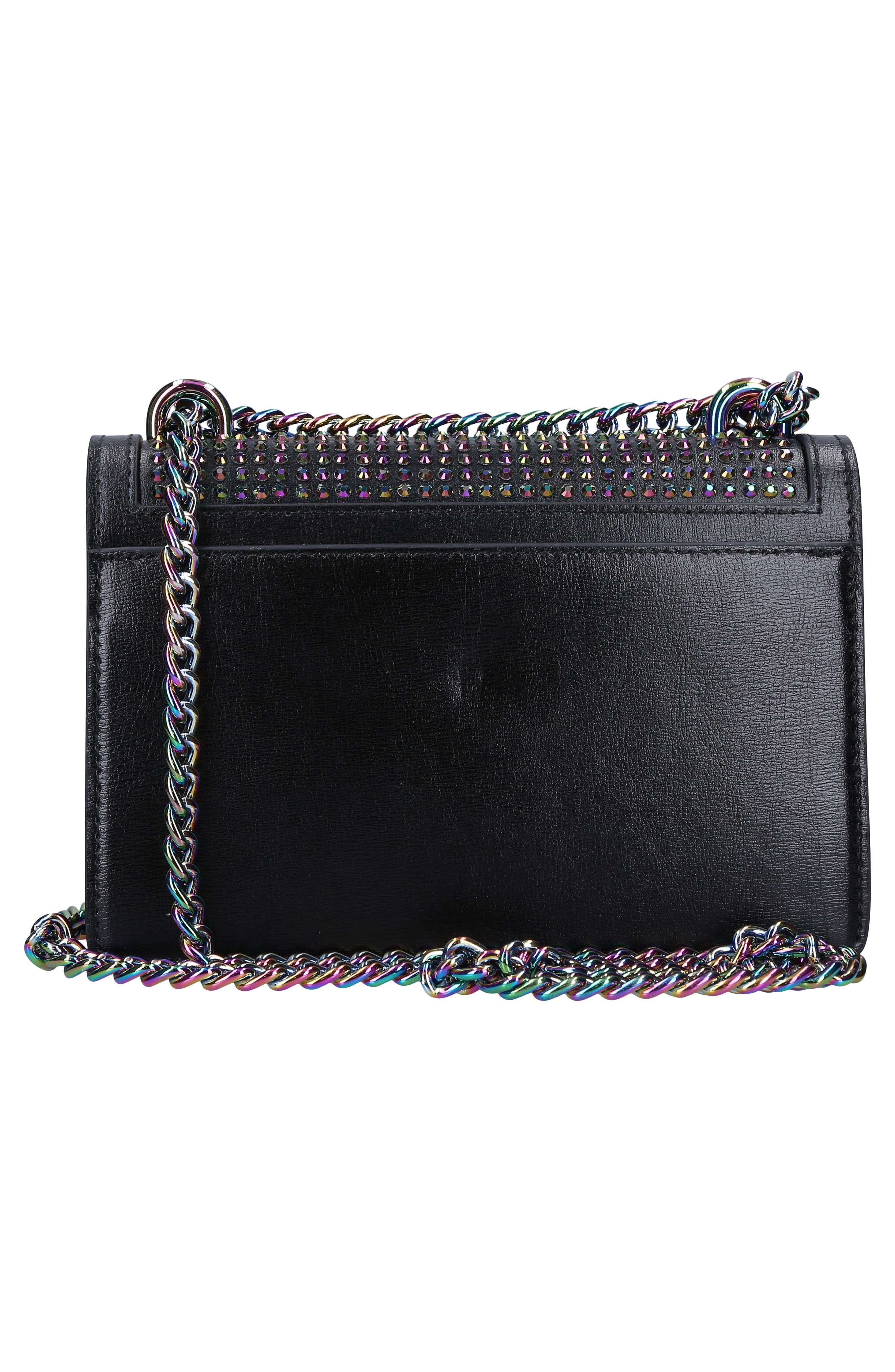 Kurt Geiger London Shoreditch Small Leather Convertible Crossbody Bag, Alternate, color, 