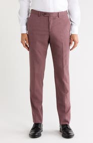 Original Penguin Microcheck Wool Blend Suit Pants