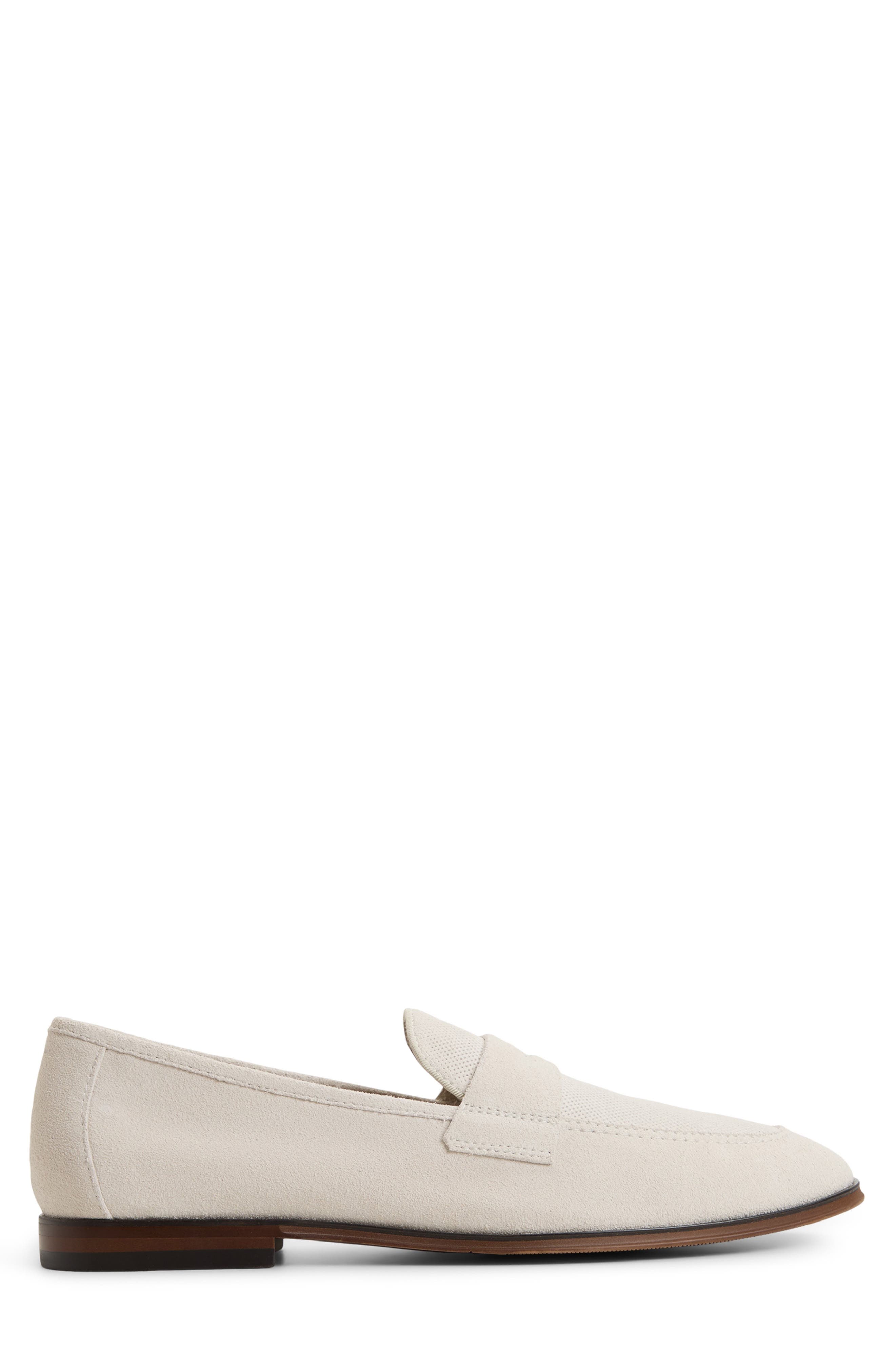Garret Penny Loafer, Alternate, color, LIGHT GREY