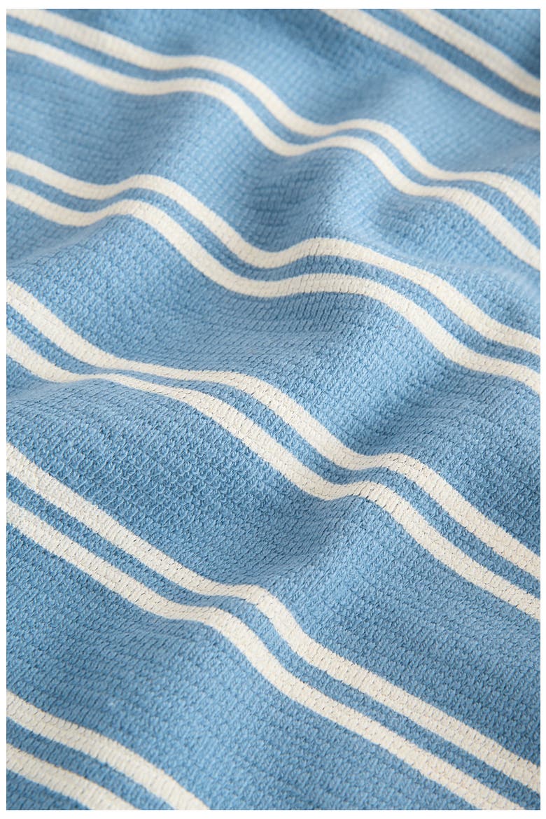 Kids' Stripe Jersey Cotton T-Shirt & Shorts Set, Alternate, color, BLUE