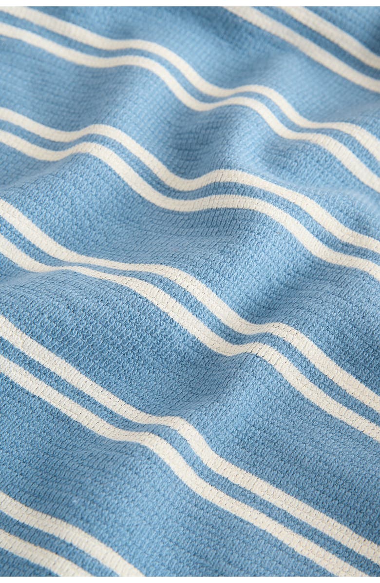 NEXT Kids' Stripe Jersey Cotton T-Shirt & Shorts Set, Alternate, color, Blue