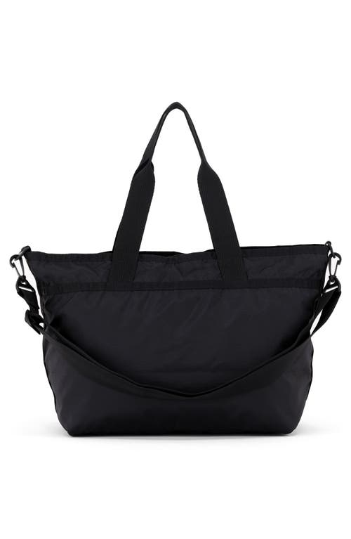 LESPORTSAC LESPORTSAC ZIP TOTE WITH SHOULDER STRAP