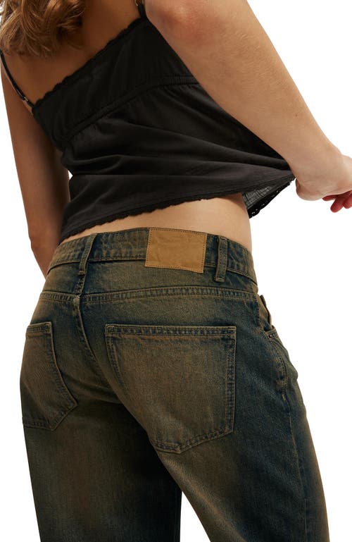 COTTON ON LOW RISE STRAIGHT JEAN