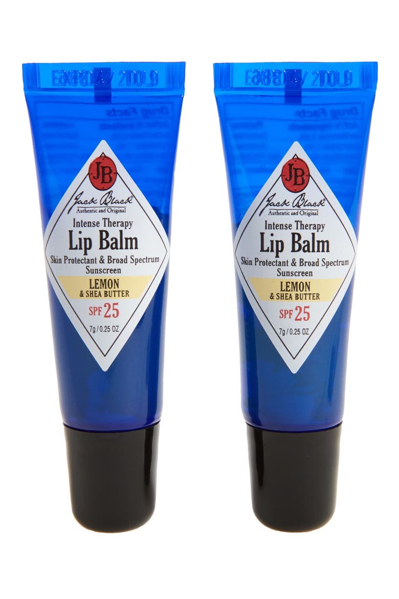 Intense Therapy Lip Balm SPF 25 Duo (Nordstrom Exclusive), Main, color, LEMON SHEA