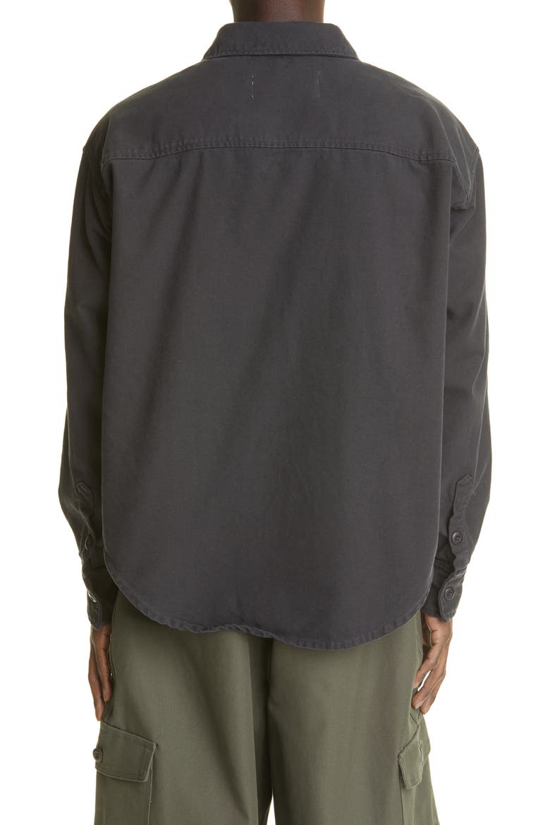 Military Work Shirt, Alternate, color, VINTAGE BLACK