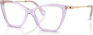Swarovski 53mm Cat Eye optical glasses