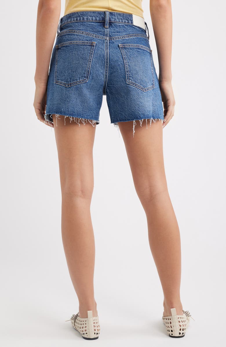 Pistola Kennedy Cutoff Denim Shorts, Alternate, color, Cityscape