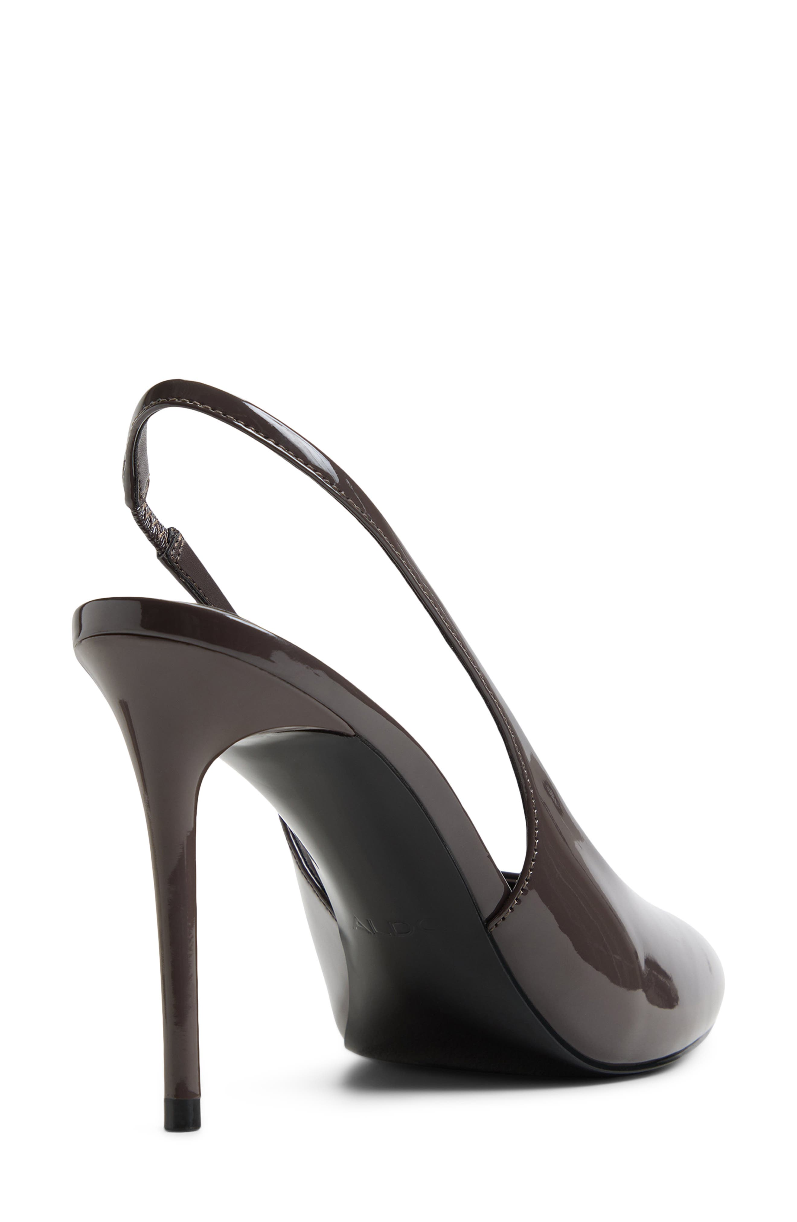 Annalore Slingback Pump, Alternate, color, DARK BROWN