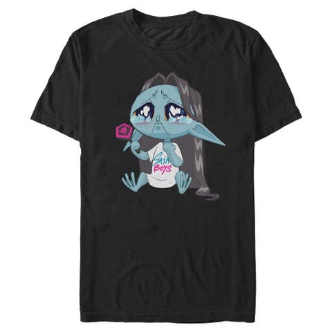 Men's KPop Demon Hunters Chibi Crying Fan  Graphic T-Shirt