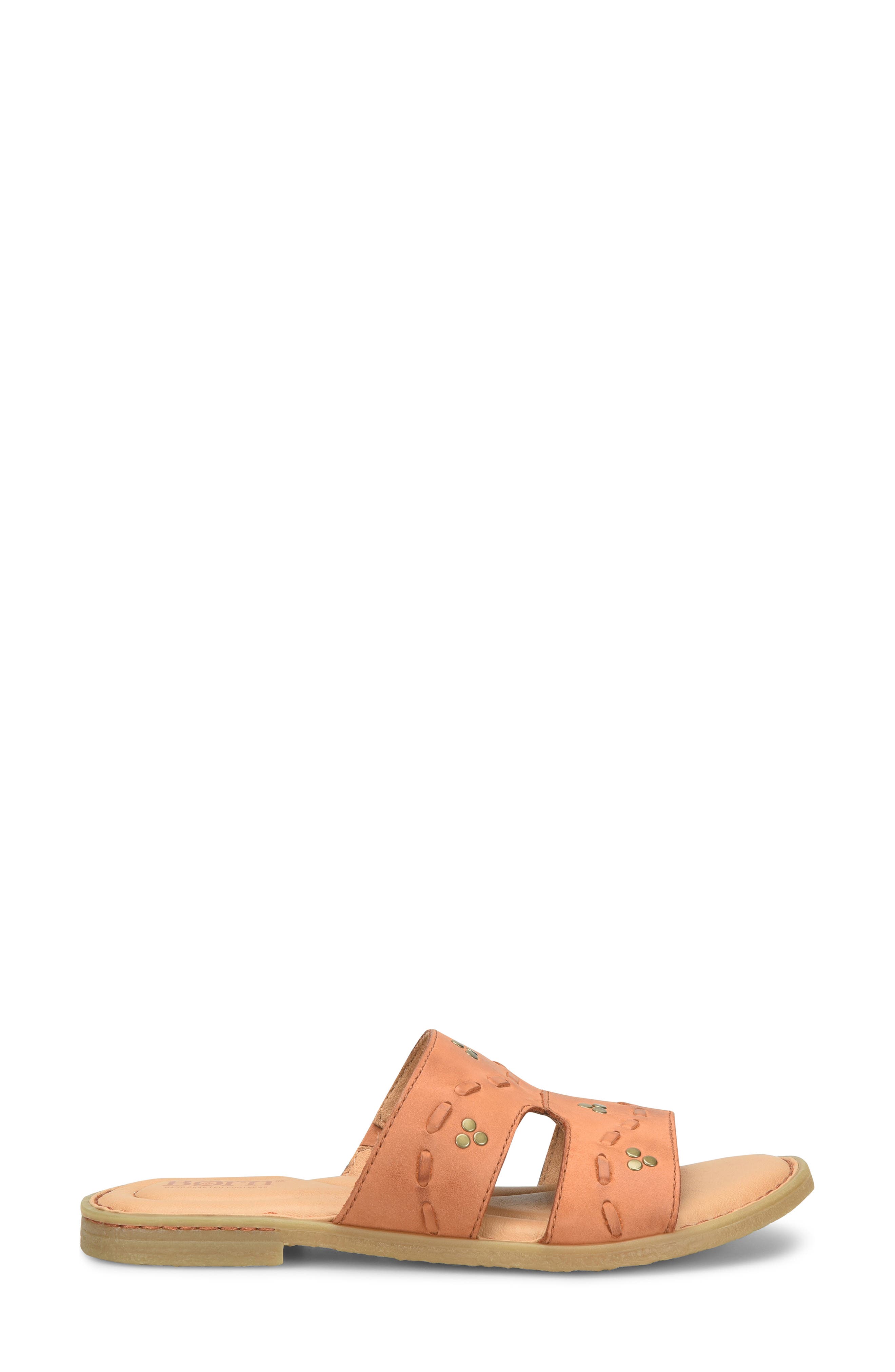 Børn Benita Slide Sandal, Alternate, color, Brown Nubuck