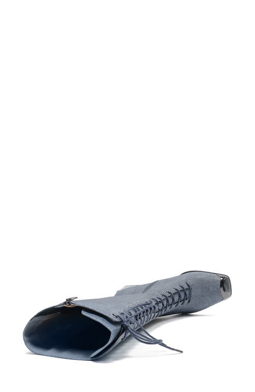 Ninety Union Fuji Cap Toe Boot In Blue