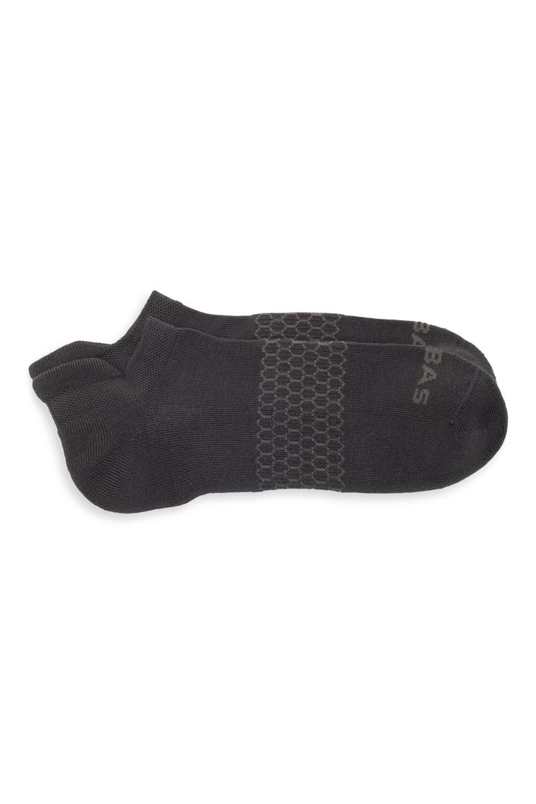 Solid Cushioned Ankle Socks, Main, color, DUSTY STEEL