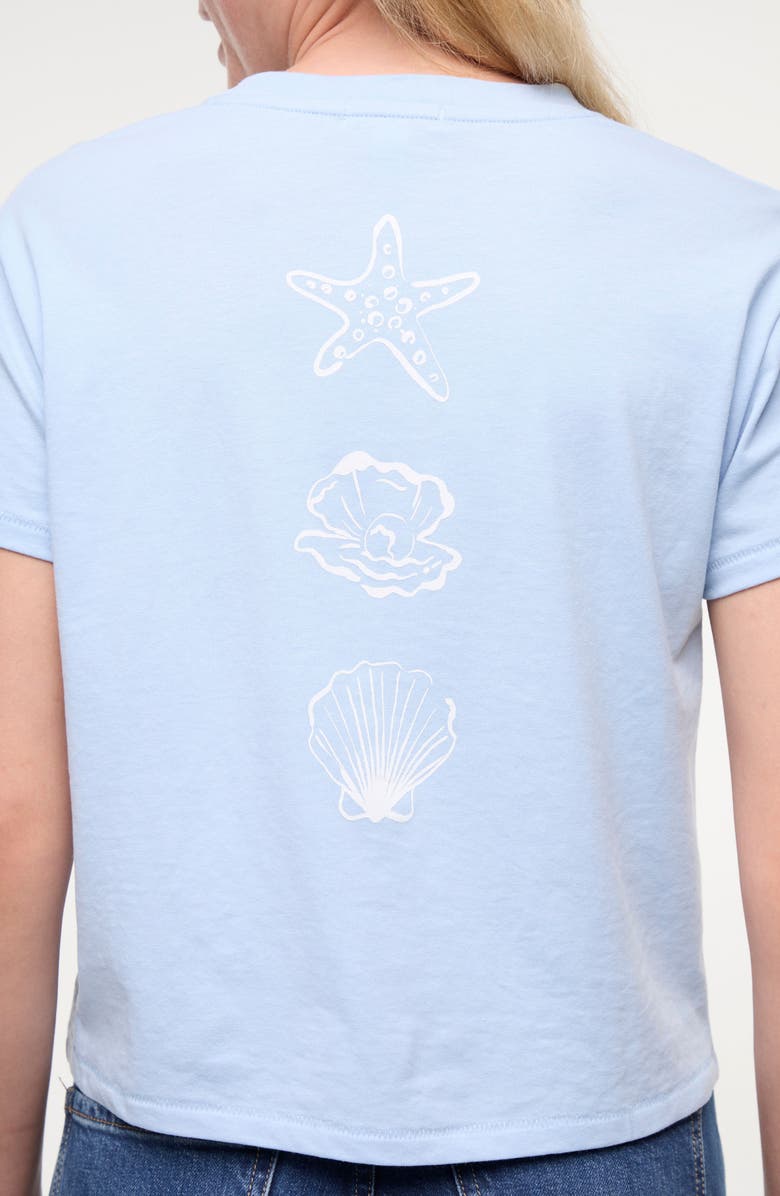 Wildfox Jamie Endless Cotton Graphic T-Shirt, Alternate, color, Skyway