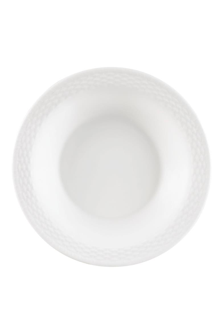 Nantucket Basket Bone China Pasta Bowl, Main, color, WHITE