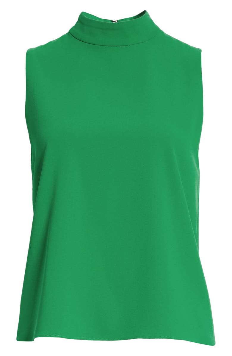 Alice + Olivia Mock Neck Boxy Top, Alternate, color,