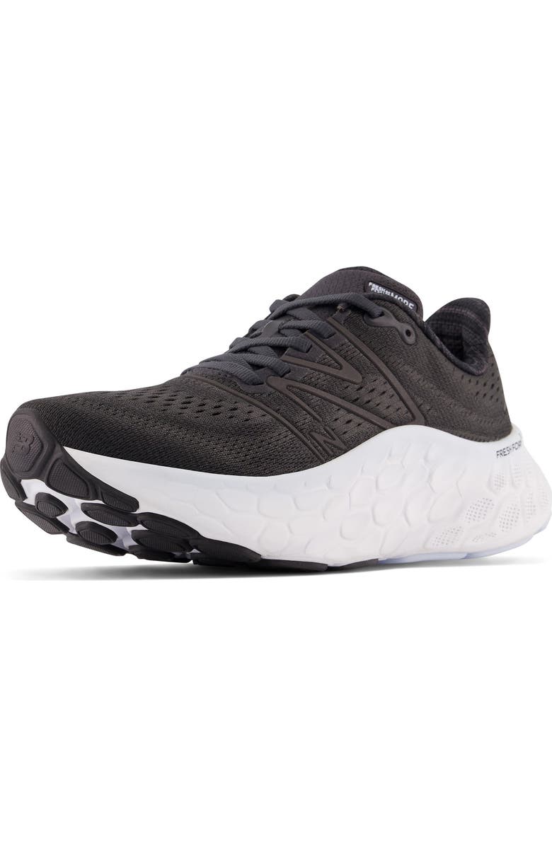 New Balance Fresh Foam X More v4 Running Shoe, Alternate, color, Black/ Starlight