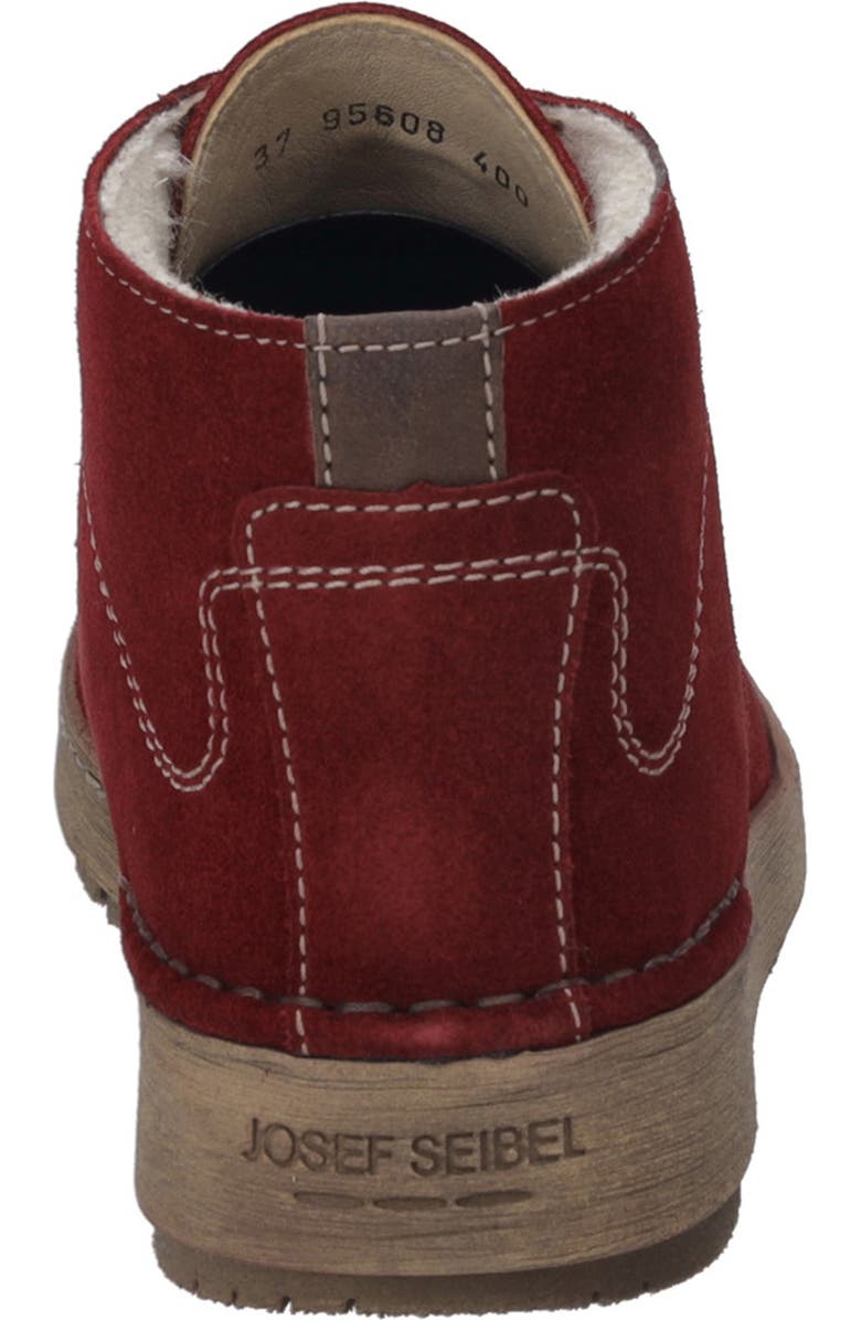 Josef Seibel Anna 08 Short Boot, Alternate, color, Red