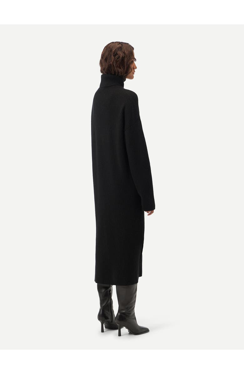 GOBI Mongolian Cashmere Cashmere Turtleneck Dress, Alternate, color,