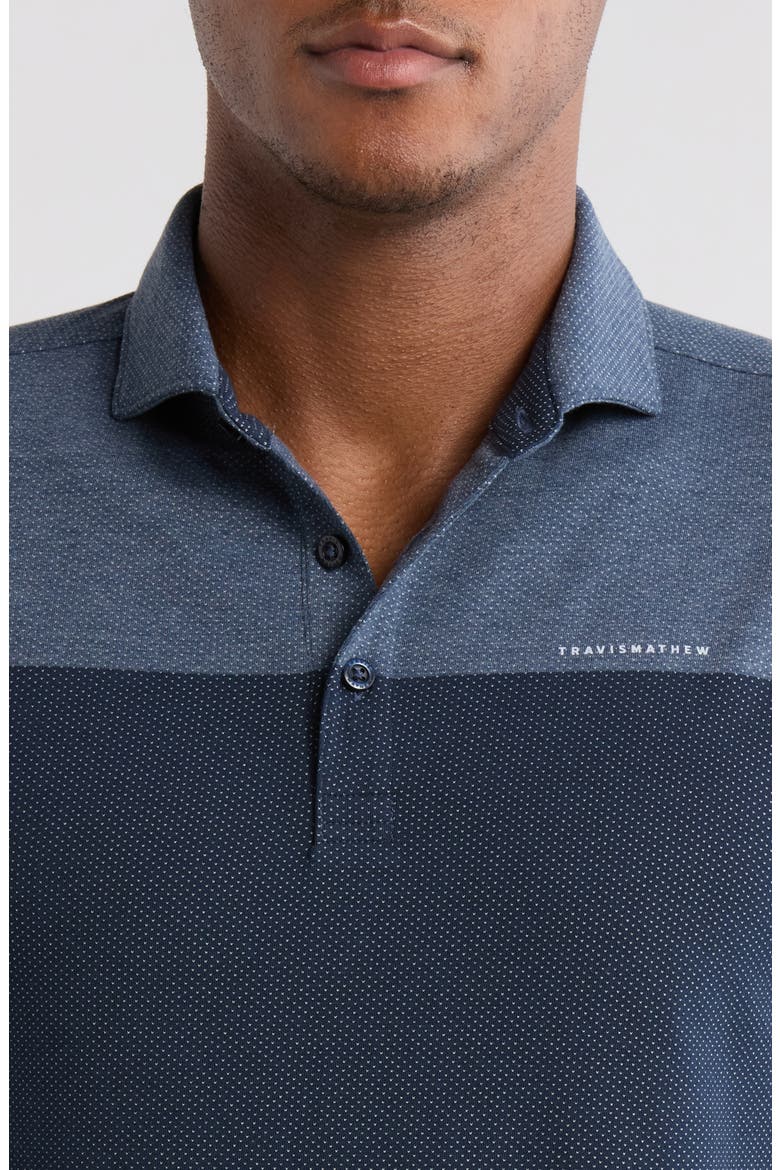 Rudder Runner Polo, Alternate, color, HEATHER TOTAL ECLIPSE