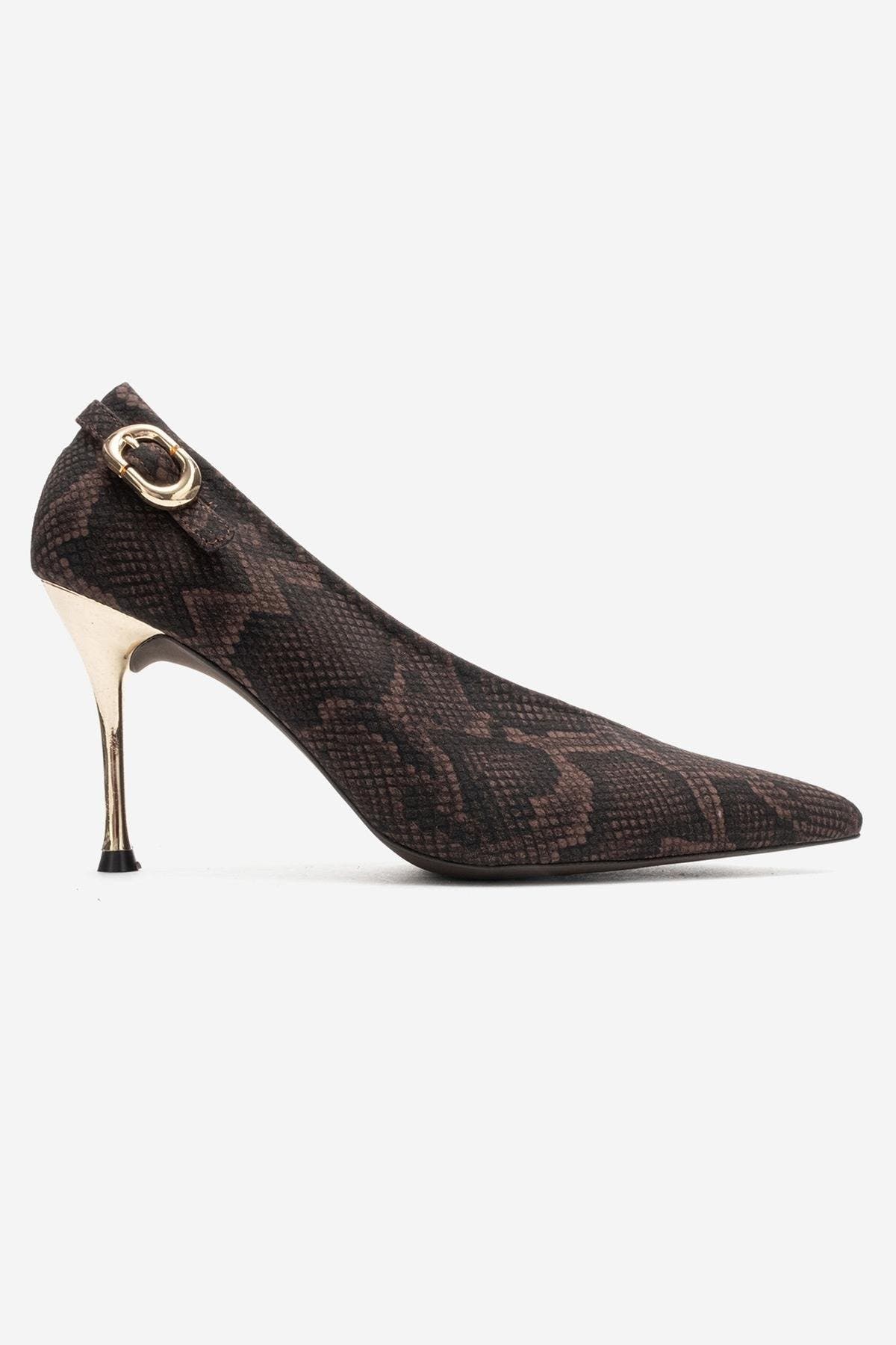 Prologue Shoes Molly Stiletto Pump, Alternate, color, Brown Pattern