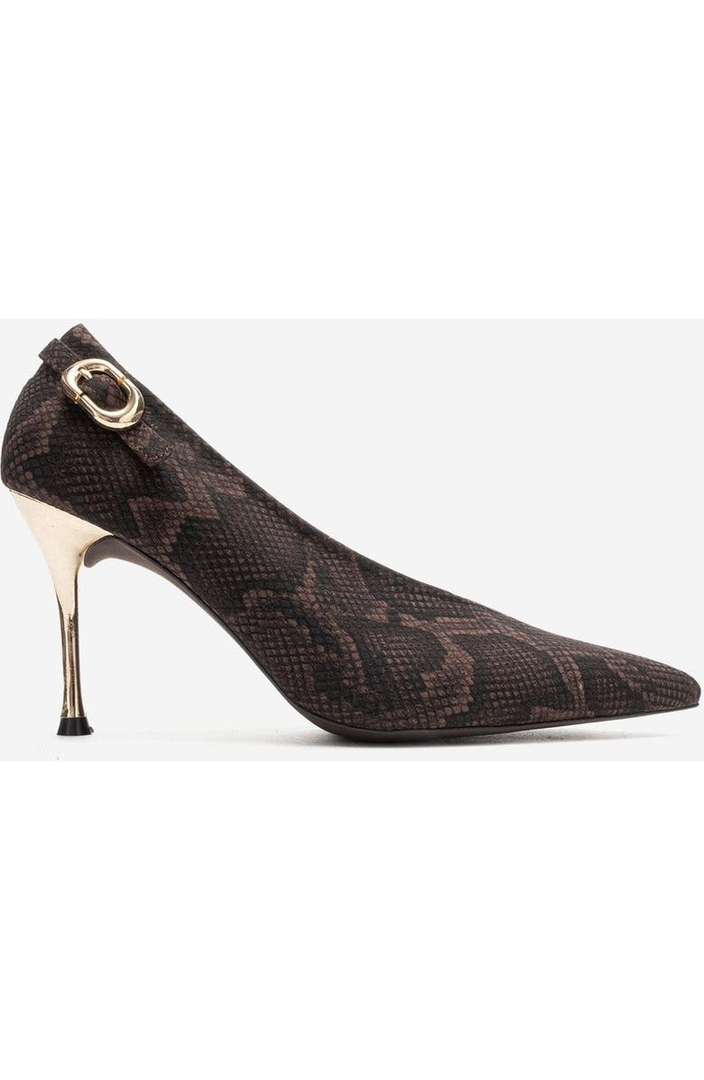 Prologue Shoes Molly Stiletto Pump, Alternate, color, Brown Pattern