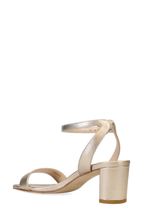 Pelle Moda Moira Sandal In Gold