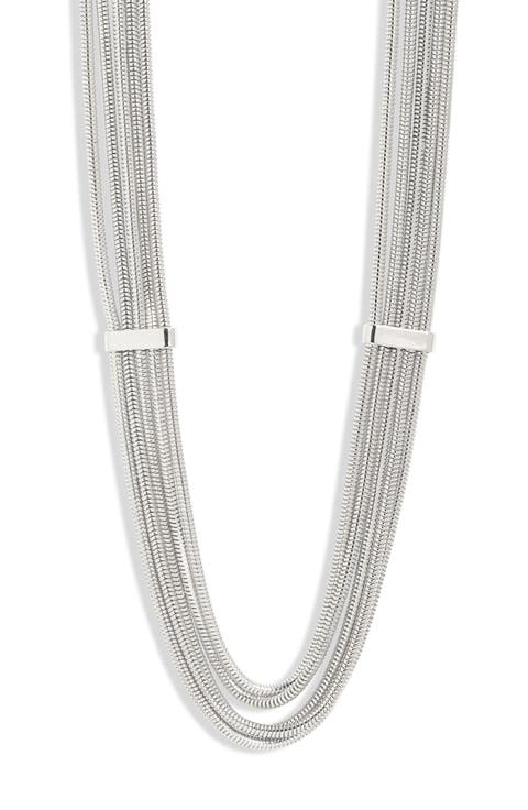 Snake Chain Layered Necklace