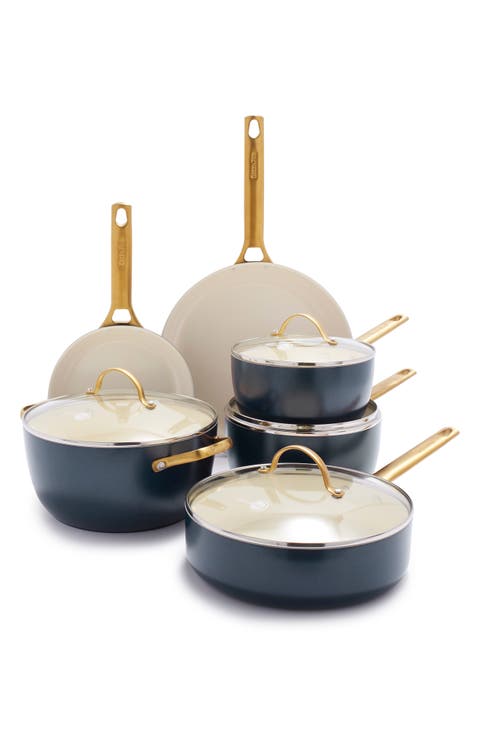 Reserve 10-Piece Ceramic Nonstick Cookware Set