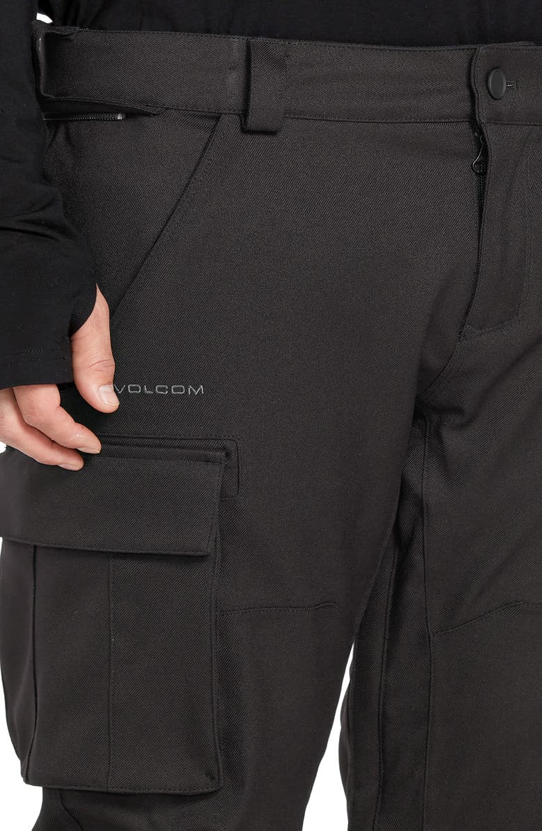 Volcom Articulated Waterproof Snow Pants, Alternate, color, 