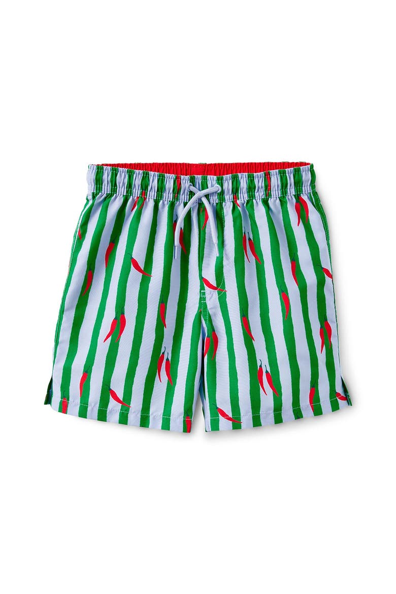 Kid's Bailey Board Short, Main, color, Stripe Chillies