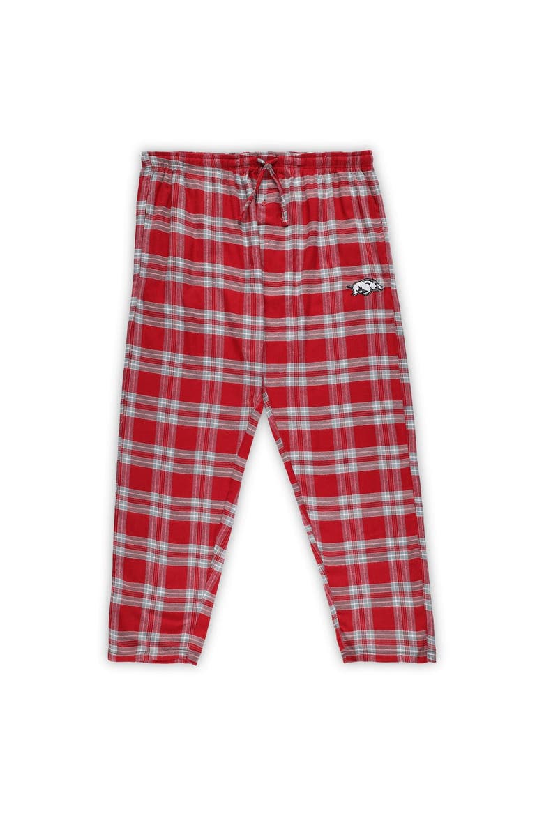 Men's Profile Cardinal/Gray Arkansas Razorbacks Big & Tall 2-Pack T-Shirt & Flannel Pants Set, Alternate, color, Cardinal